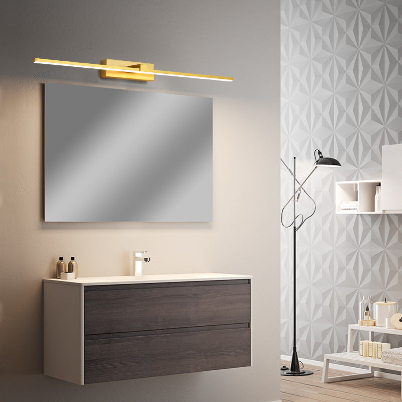 Leigh Modern Linear Mirror Vanity Wall Lamp Bathroom Bedroom