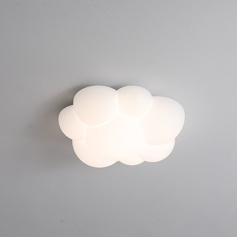 Fateh Nordic LED Cloud Flush Mount Ceiling Light Resin Bedroom