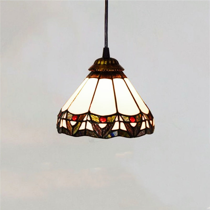 Eryn Cottage LED Pendant Light Metal Glass Living Room/Bedroom