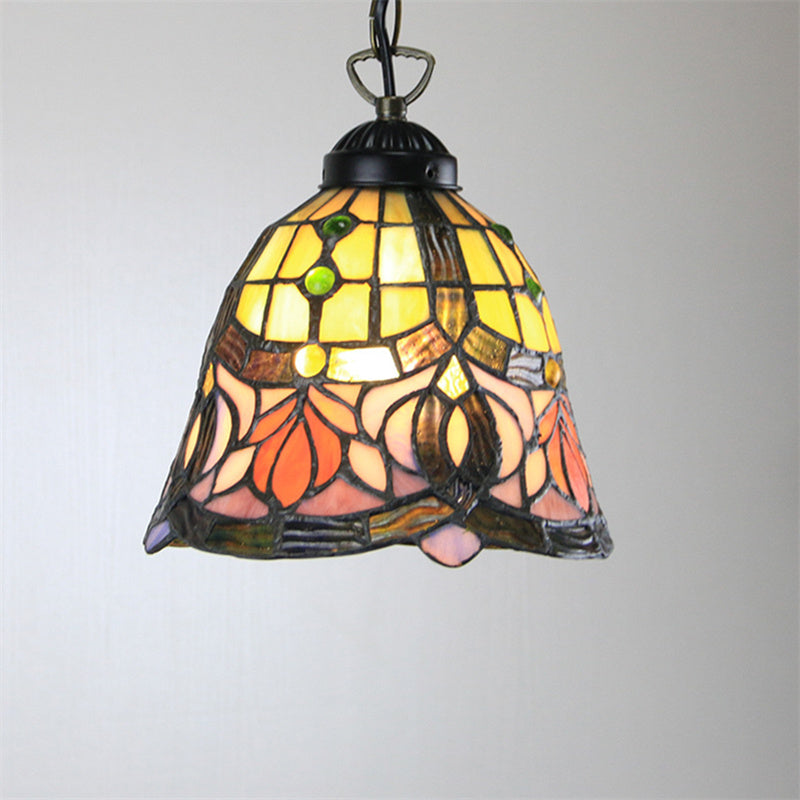 Eryn Cottage LED Pendant Light Metal Glass Living Room/Bedroom