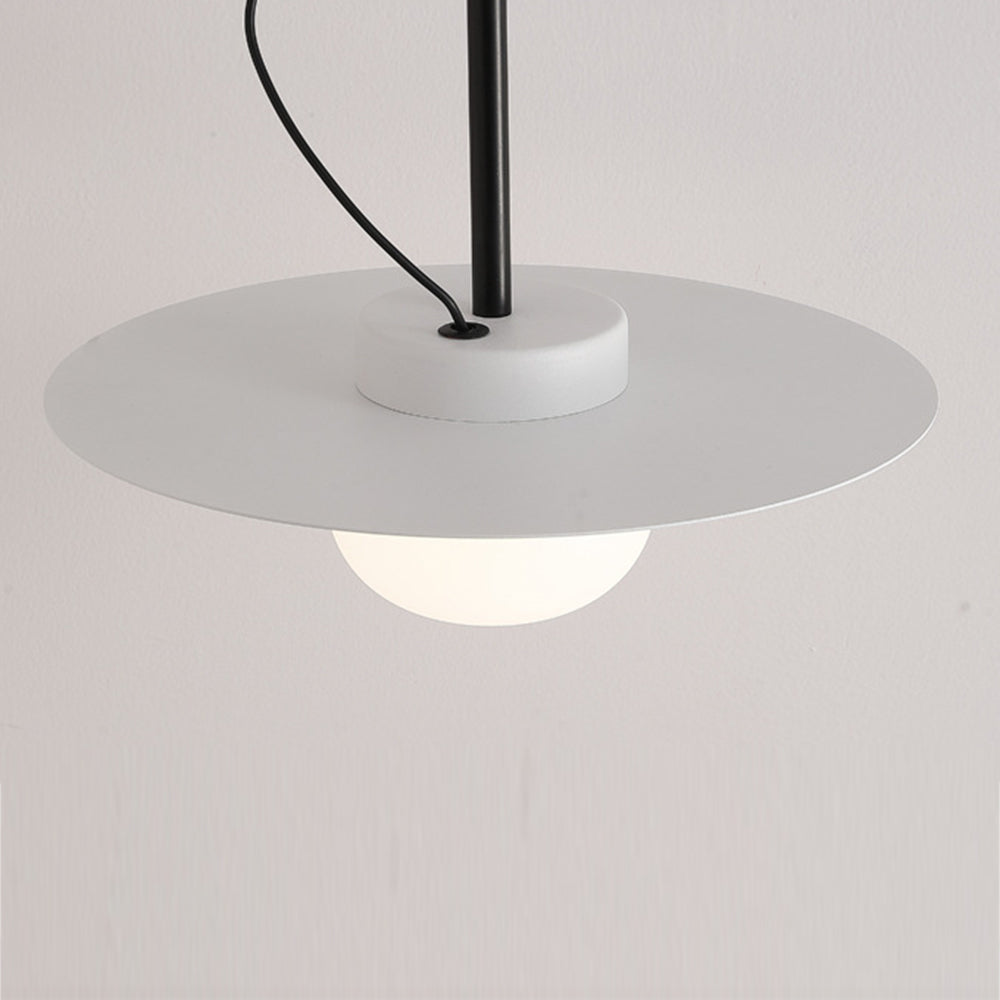 Cairns Minimalist Pendant Light Metal Glass Dining Room Study Room