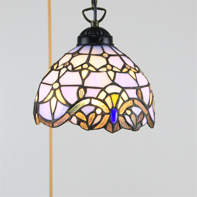 Eryn Cottage LED Pendant Light Metal Glass Living Room/Bedroom