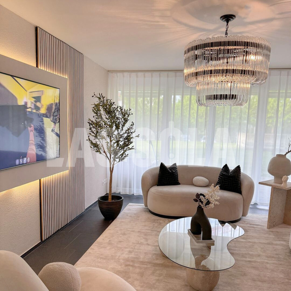 Marilyn Modern Luxury LED Chandelier Ceiling Light Glass Living Room