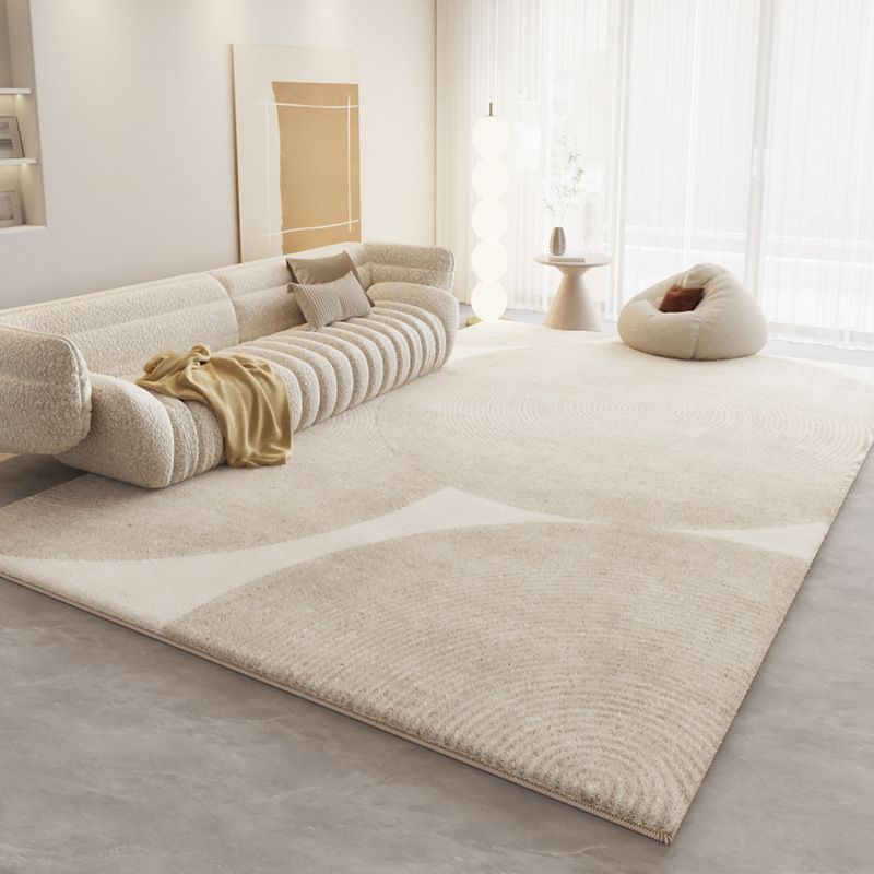 Pleasant Afternoon Simple and Thick Imitation Cashmere Living Room Rugs