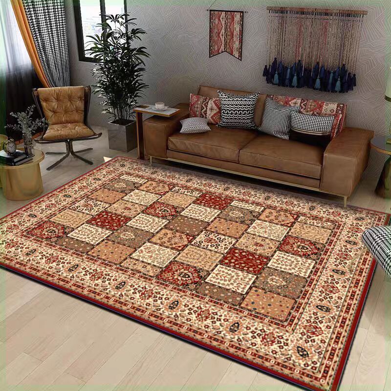 Sunshine Garden Vintage Crystal Plush Rugs Living  Room/ Bedroom