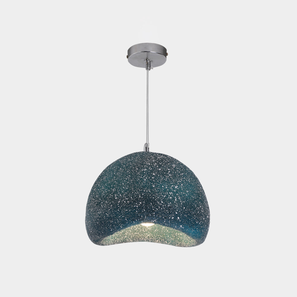 Byers Wabi Sabi Bread Shape Resin Pendant Light, 2 Color