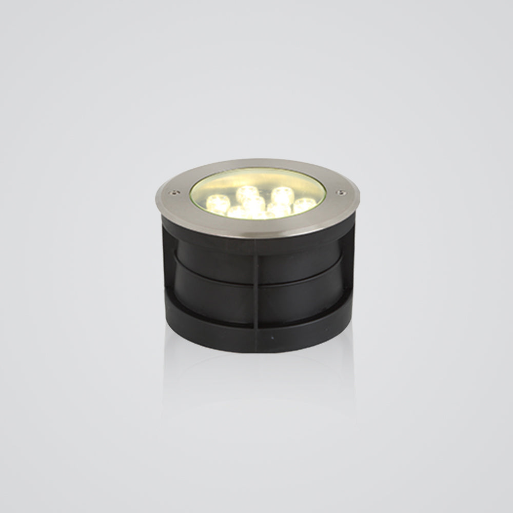 Orr Modern Circular Outdoor Under Water Spotlight