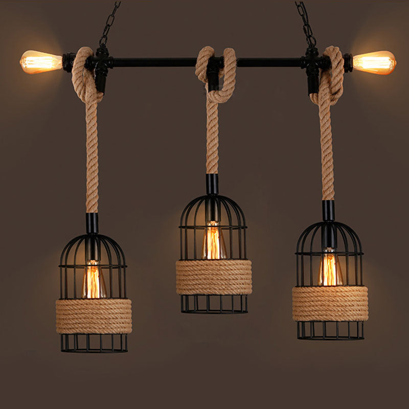 Epoch Retro LED Pendant Light Metal Cafe Bar Dining Room