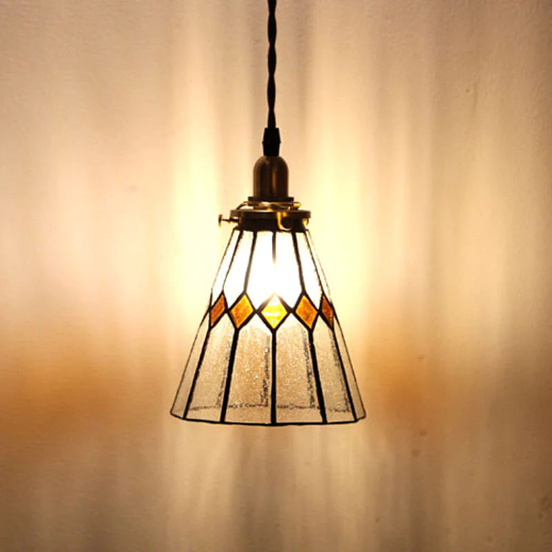 Eryn Vintage LED Pendant Light Metal/Glass Bedroom/Living Room