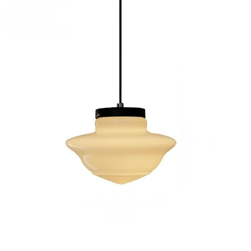 Hailie Minimalist LED Pendant Light Glass Dining Room