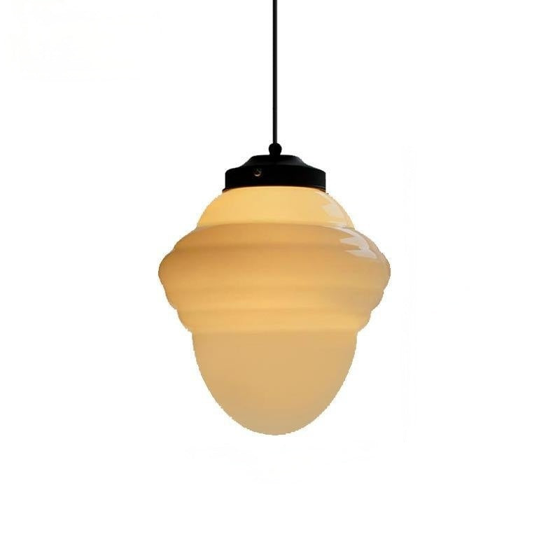 Hailie Minimalist LED Pendant Light Glass Dining Room