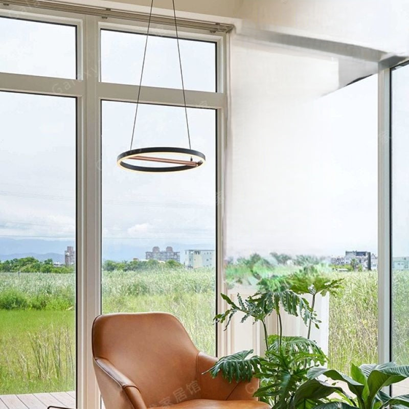 Hailie Modern LED Pendant Light Round Bedroom/Living Room
