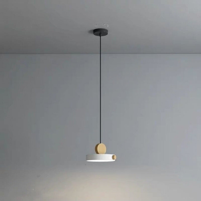 Morandi Design Pendant Light Metal Wood Living Room