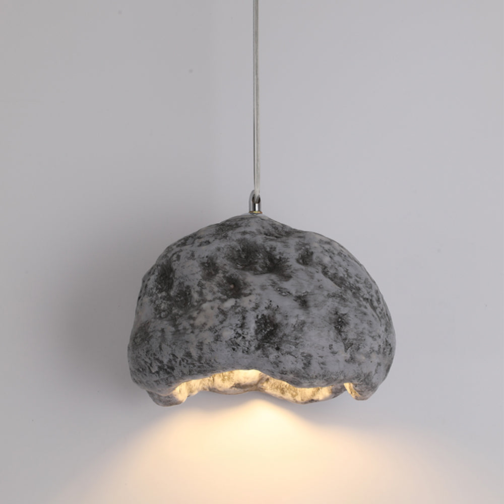 Byers Wabi Sabi Irregular Shape Resin Pendant Light, 3 Color