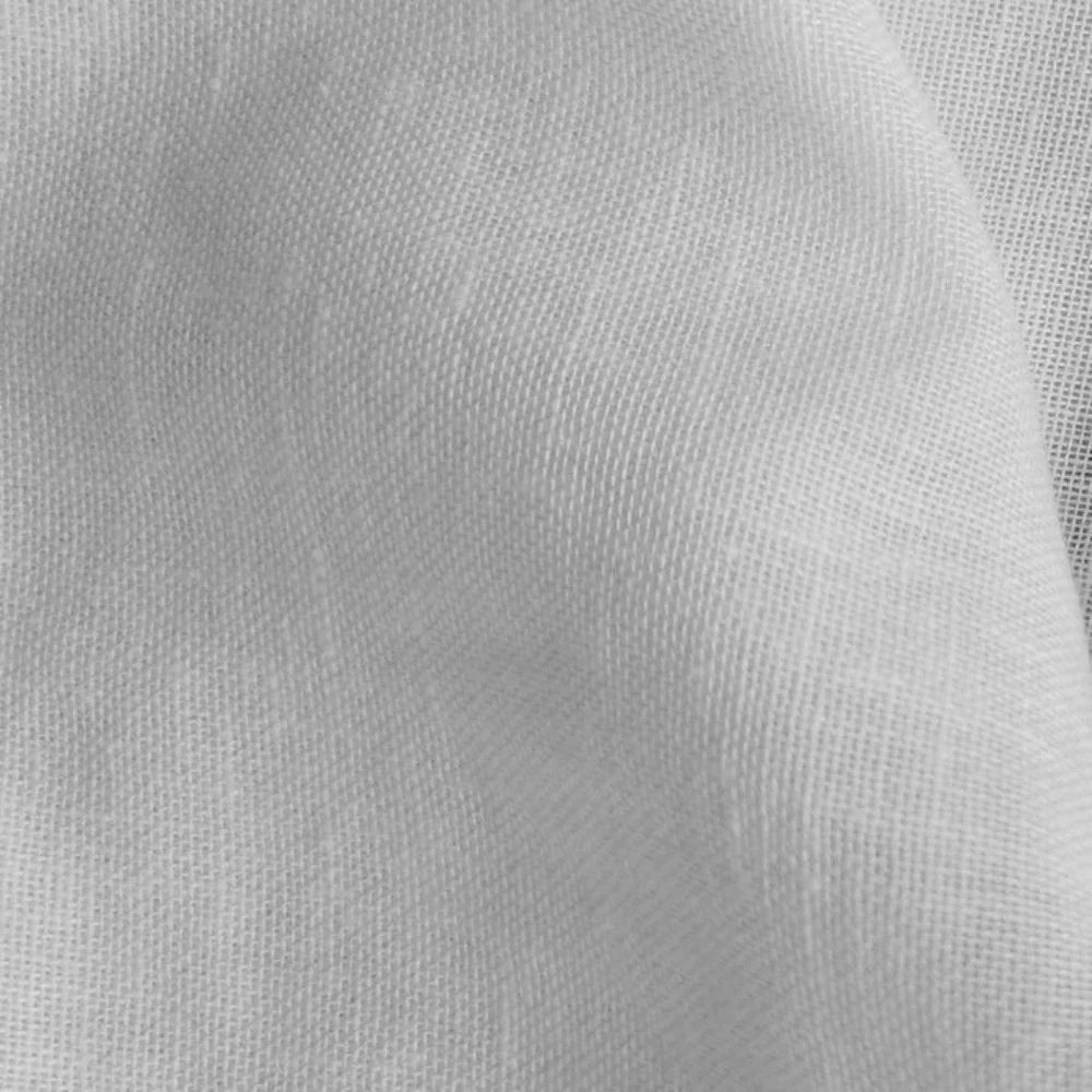 Kira White Cotton Blend Sheer Curtains Grommet