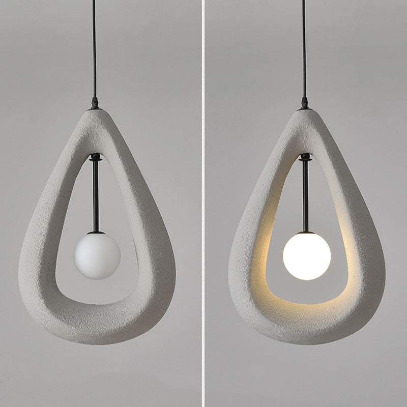 Byers Modern Hollow PVC Pendant Light Bedroom