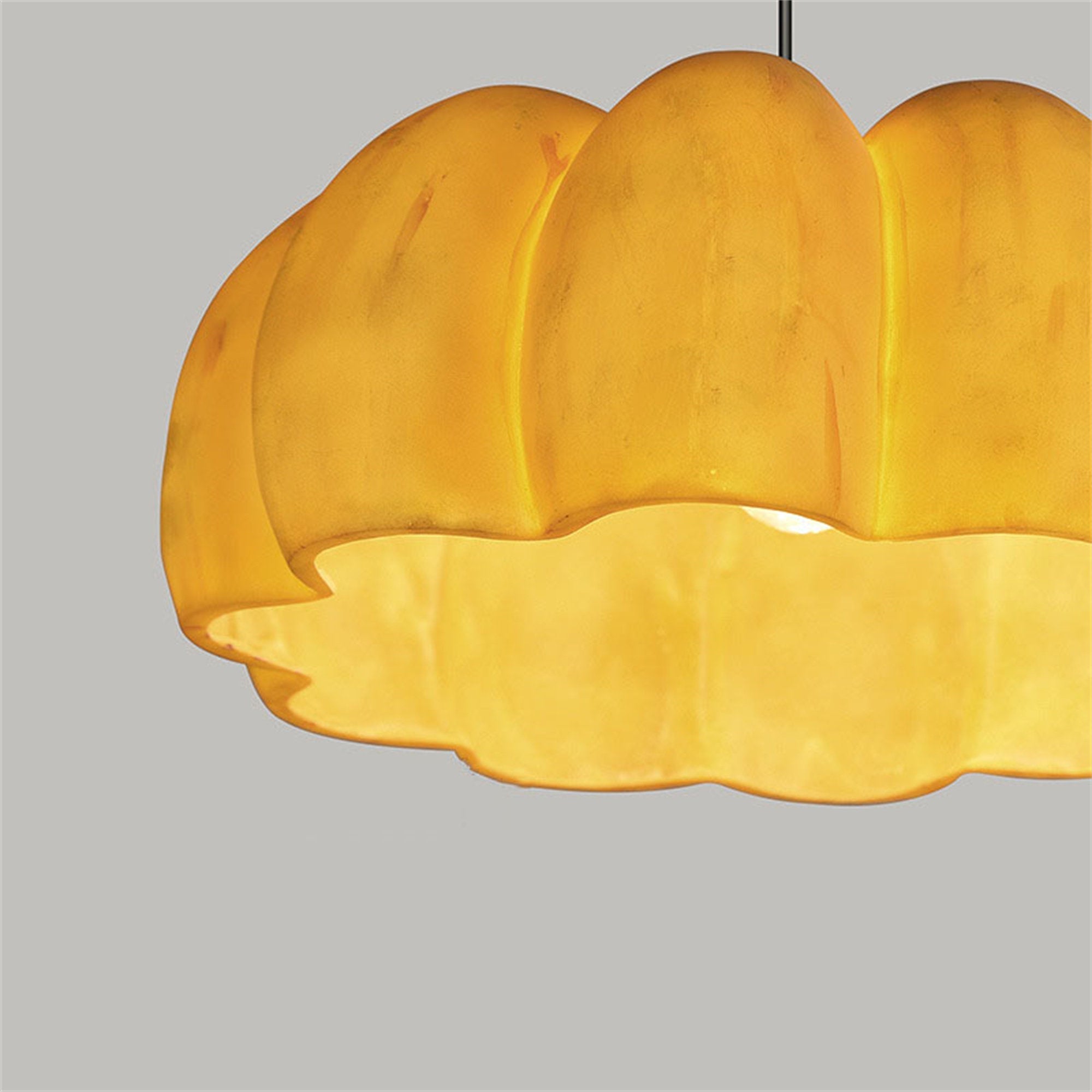 Nielsen Pumpkin Pendant Light Resin Bedroom Dining Room