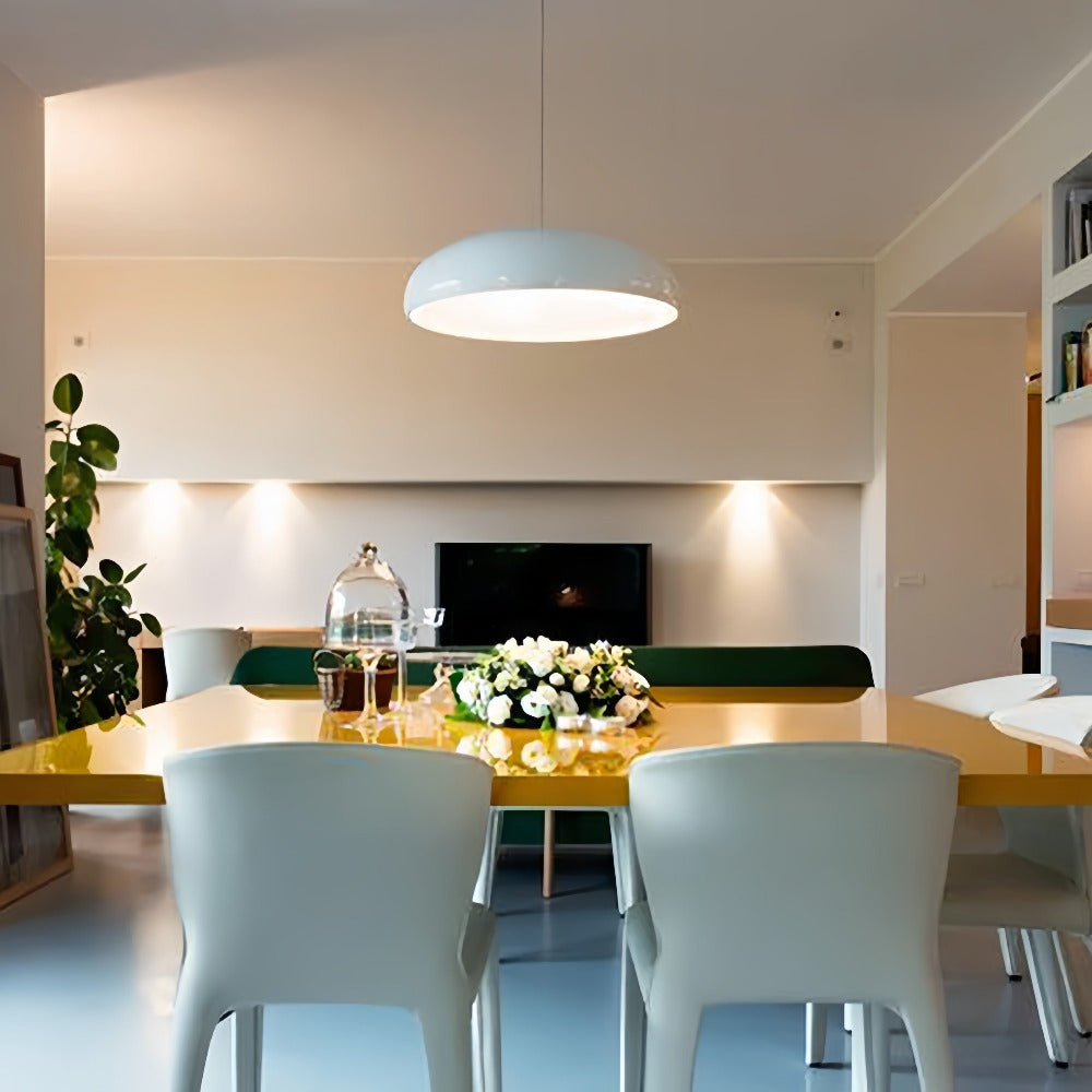 Leilani Elegant Modern Artistic Deco Pendant Light Metal Acrylic Dining Room