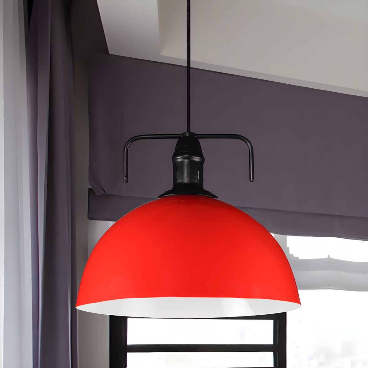 Morandi Modern Vintage Metal Demo Pendant Light Colorful