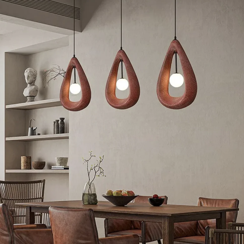 Byers Modern Hollow PVC Pendant Light Bedroom