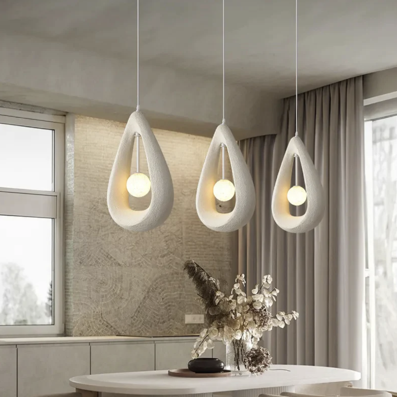 Byers Modern Hollow PVC Pendant Light Bedroom