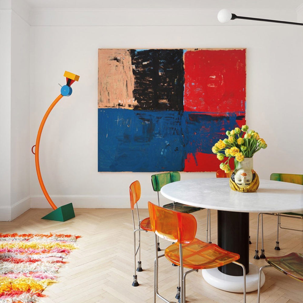 Morandi Colorful Lego Style Floor Lamp, Metal, Living Room