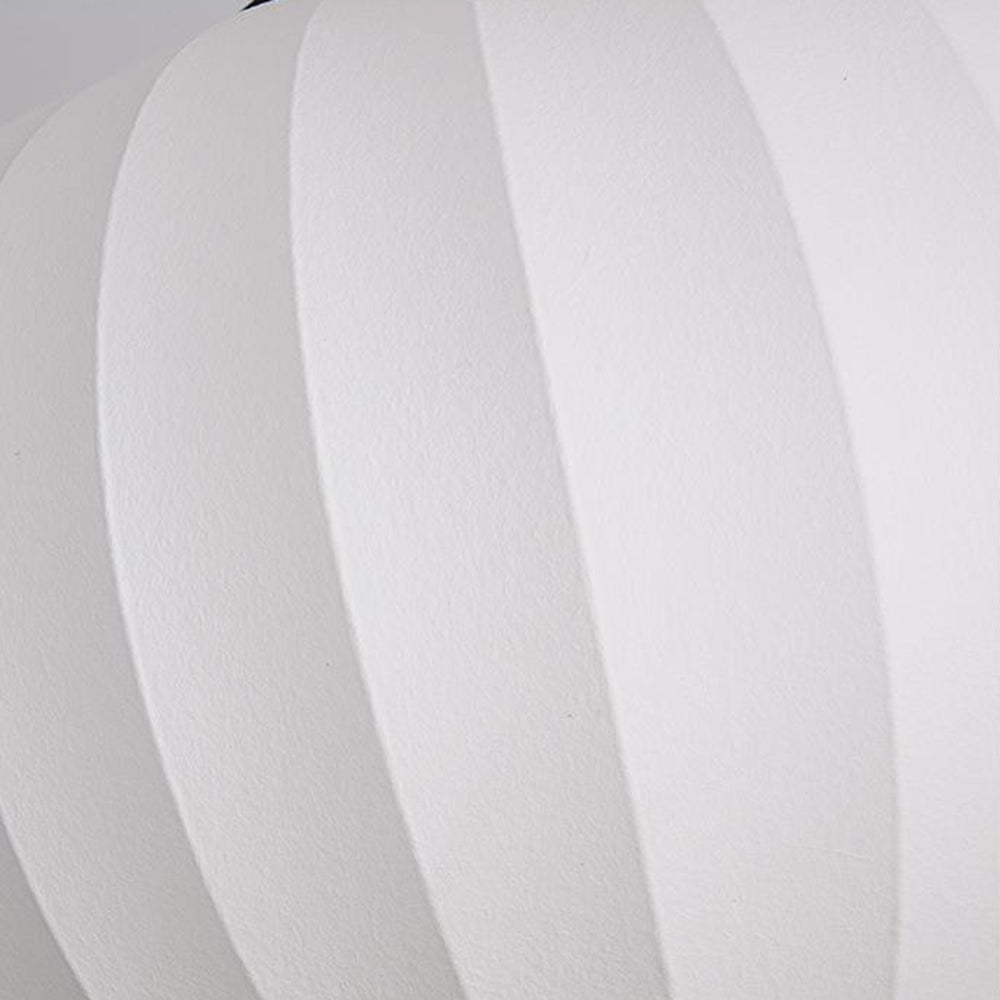 Renée Modern Artificial Silk Pendant Light, White, 3 Style