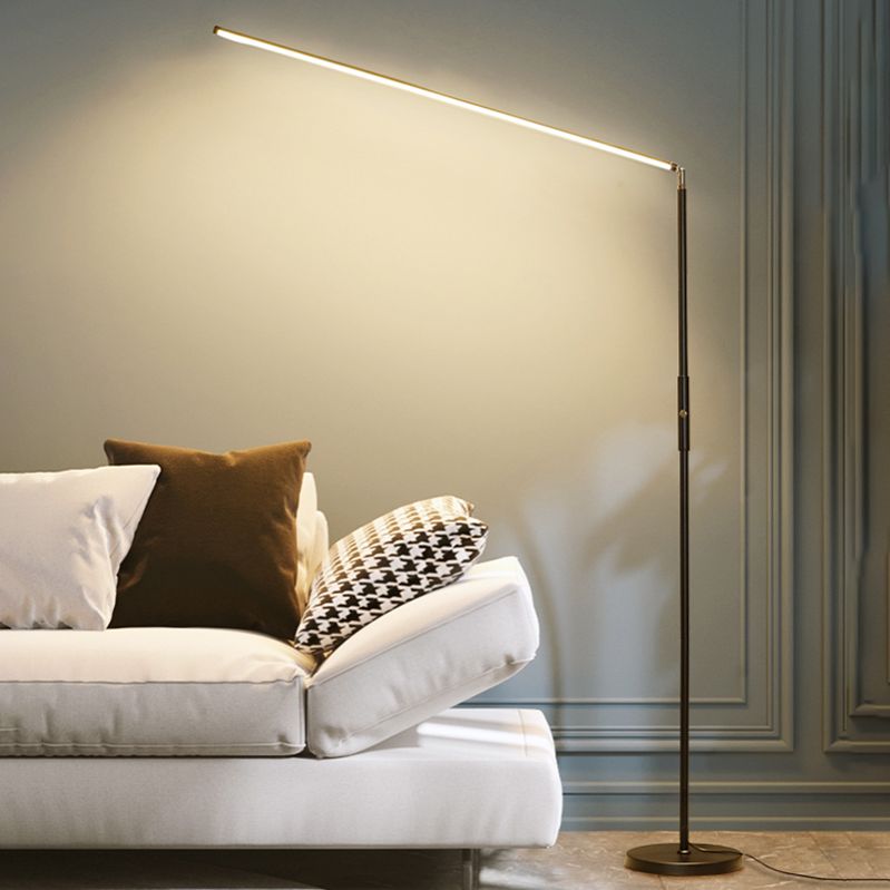 Edge Minimalistic Linear Floor Lamp Metal