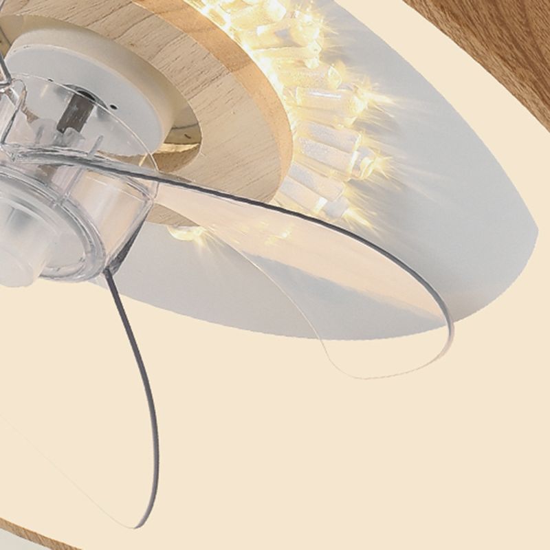 Ozawa Ceiling Fan with Light, 4 Style, DIA 19"/20''