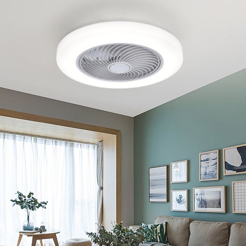 Quinn Ceiling Fan with Light, 3 Color, DIA 17.7"/20.5"