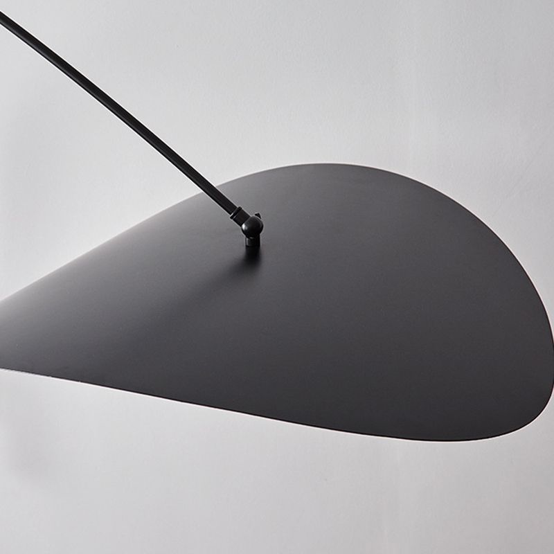 Carins Modern Bowl Linear Metal Glass Floor Lamp,Black /Gold