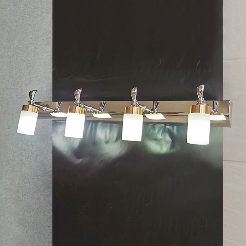 Leigh Modern Metal Vanity Wall Lamp Bathroom 2/3/4 Light