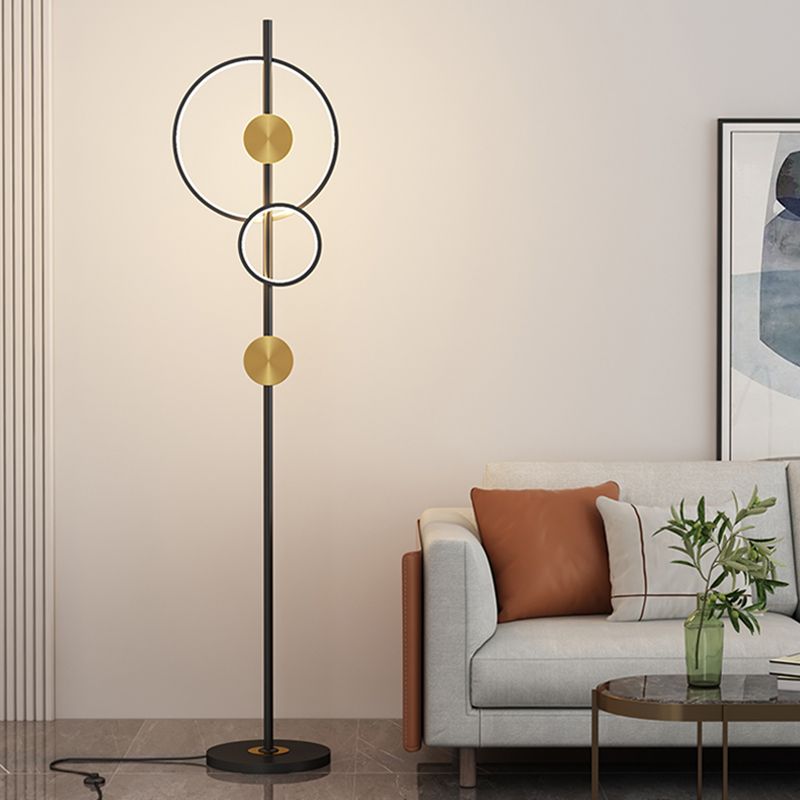 Arisha Modern Ring Design Floor Lamp