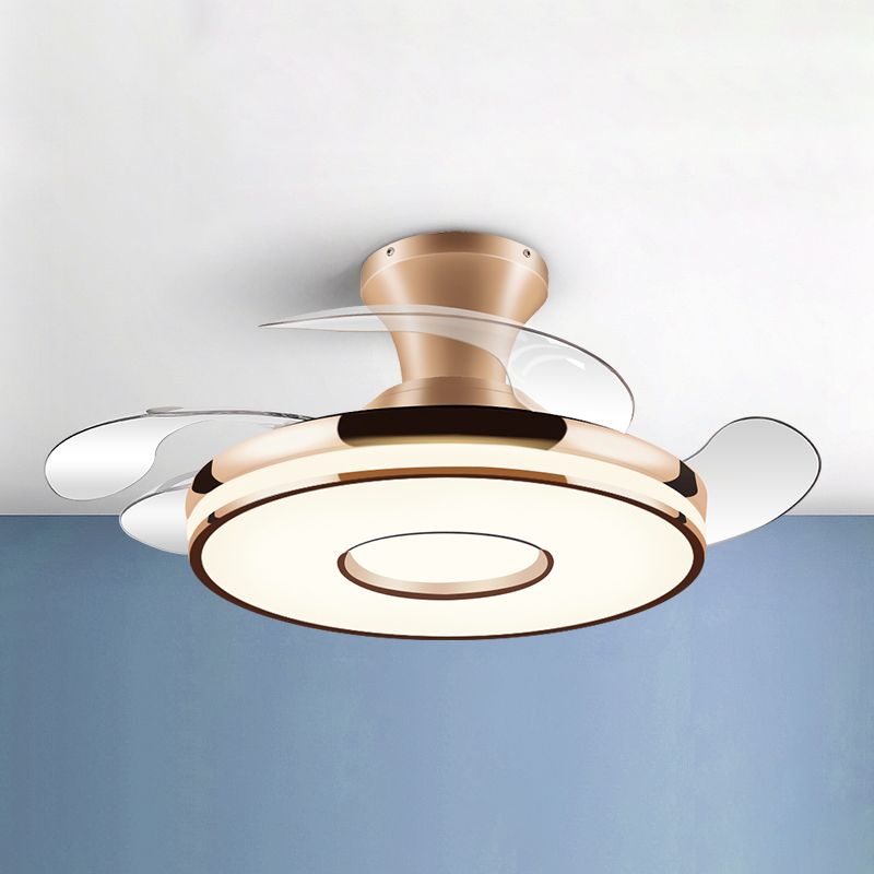 Quinn Ceiling Fan with Light, 2 Color, L 35.8"/42.5"/48"