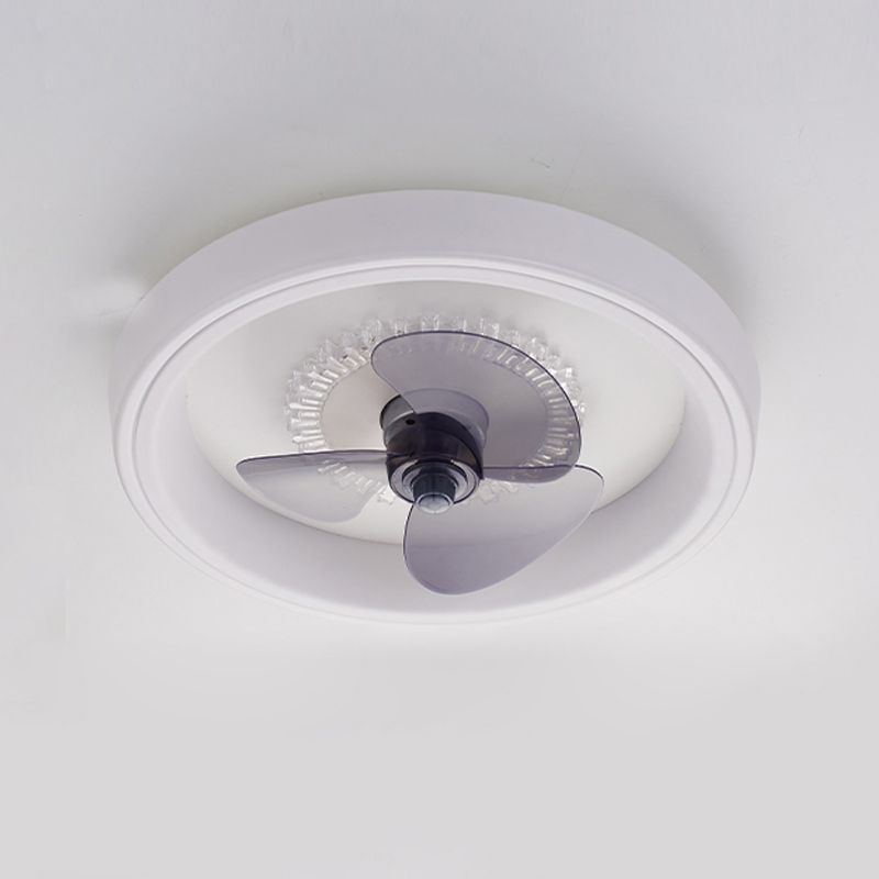 Morandi Ceiling Fan with Light, 6 Color, DIA 19.6"