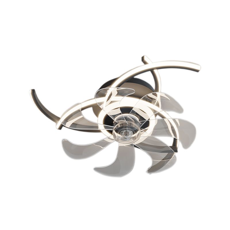 Lacey Ceiling Fan with Light, 4 Style, L 21" Living Room