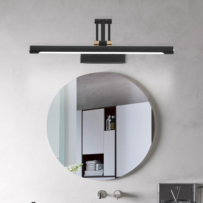 Edge Modern Adjustable Mirror Front Vanity Metal LED Wall Lamp