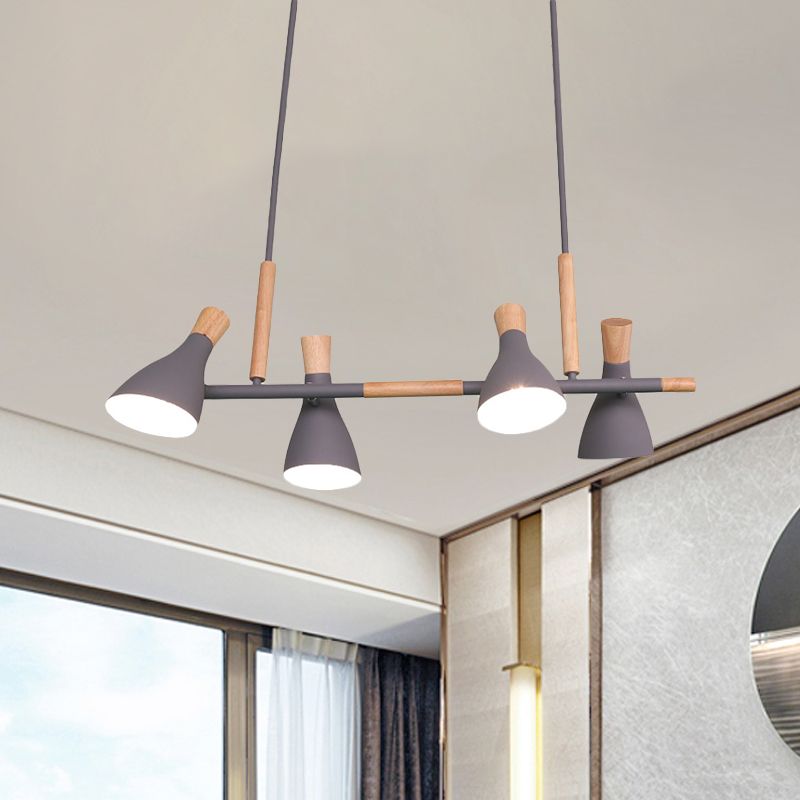 Morandi Nordic Multi Rope Wood Pendant Light