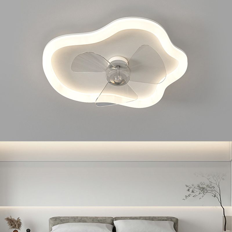 Minori Cloud Ceiling Fan with Light, L 18.1"/23.6"