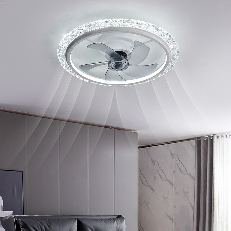 Kirsten 2-Light Ceiling Fan with Light, 2 Color, DIA 20"/24"