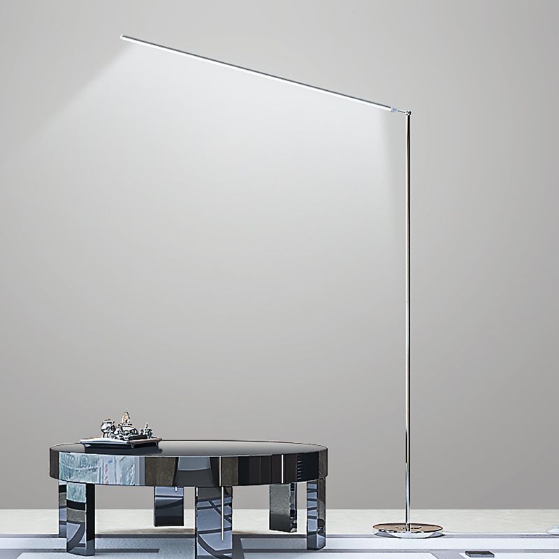 Louise Modern Steamline Minimalist linear Floor Lamp, 2 Color