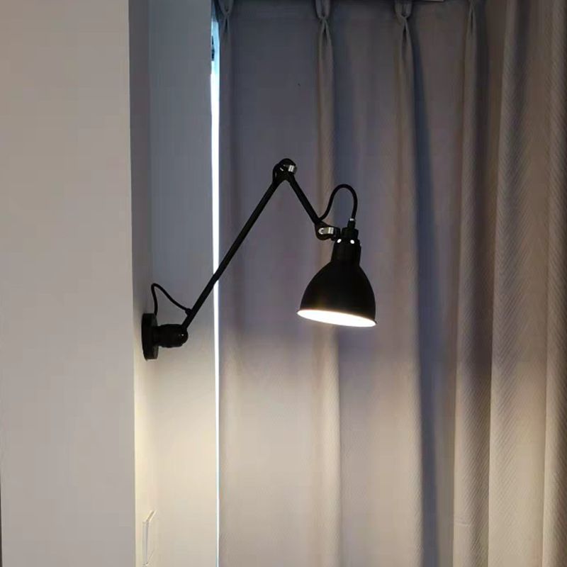 Brady Minimalist Adjustable Wall Lamp Metal Living Room