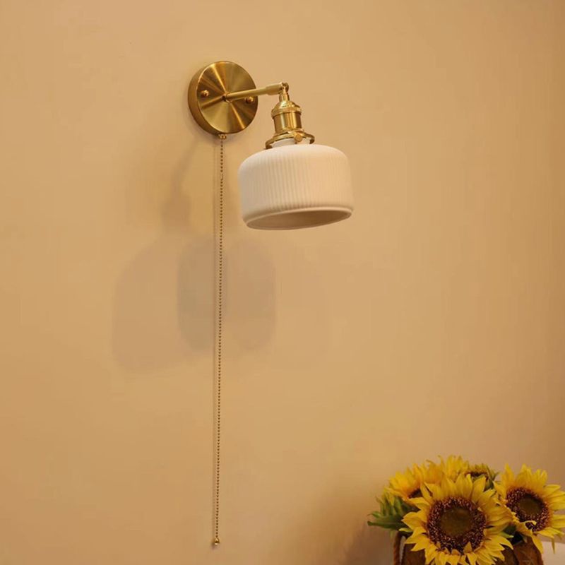 Lottie wrinkles Nordic  Modern Dresser Wall Lamp