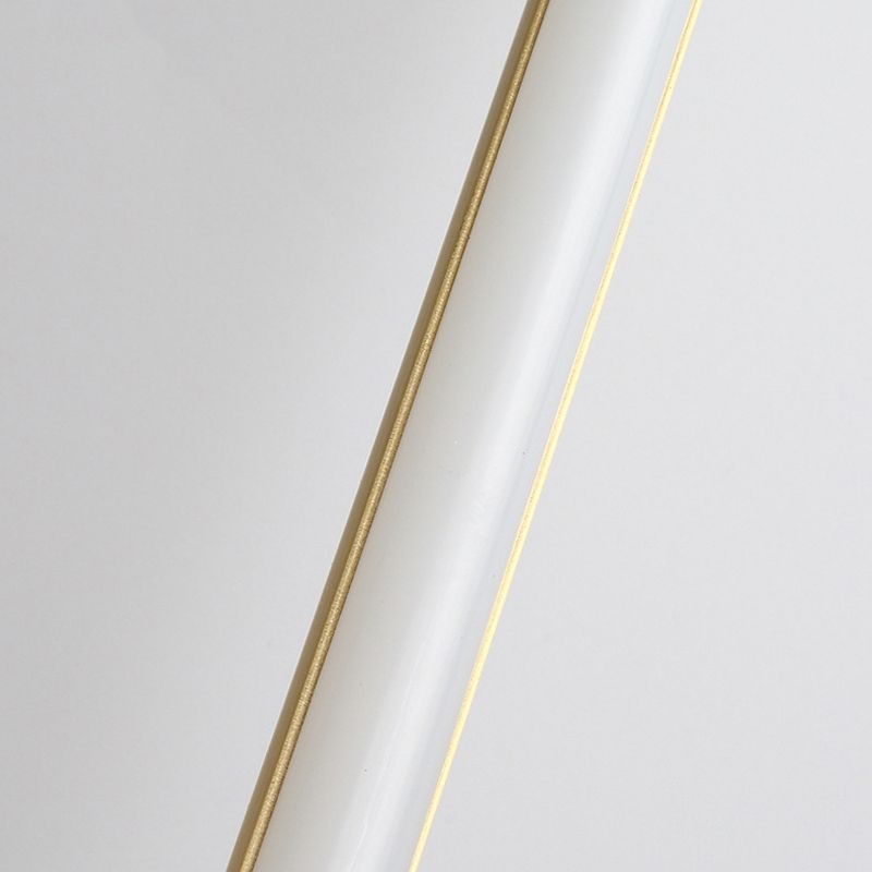 Edge Modern Linear Metal&Silica Gel Wall Mount Lamps, Gold