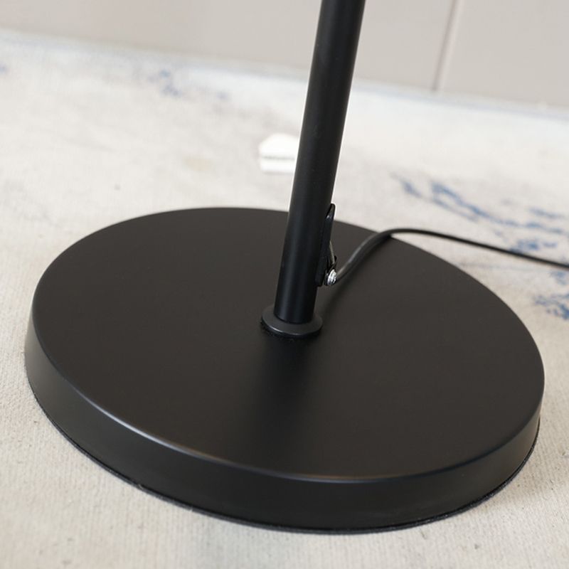 Edge Minimalistic Linear Floor Lamp, Metal, Black/White