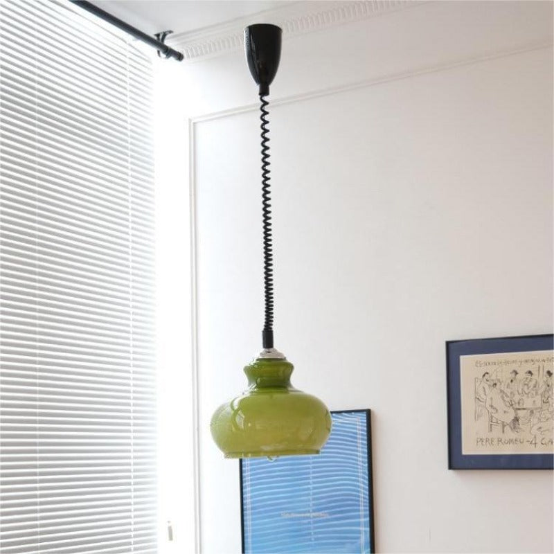 Hailie Retro Simple Adjustable Pendant Light Living Room