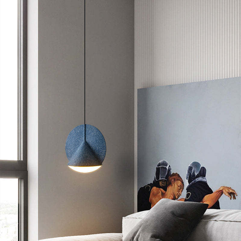 Zaid Modern LED Colorful Shade Hanging Pendant Light