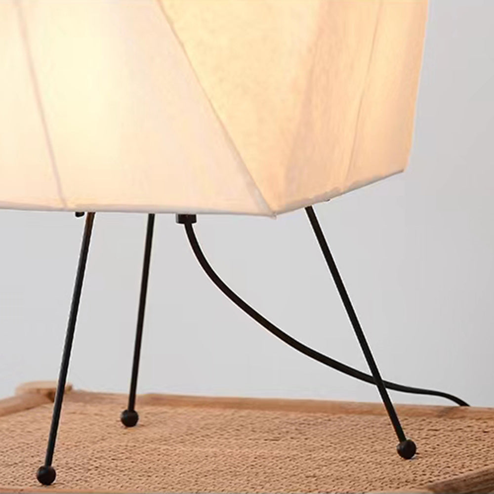 Renée Modern Funky Floor Lamp, Artificial Paper/Metal