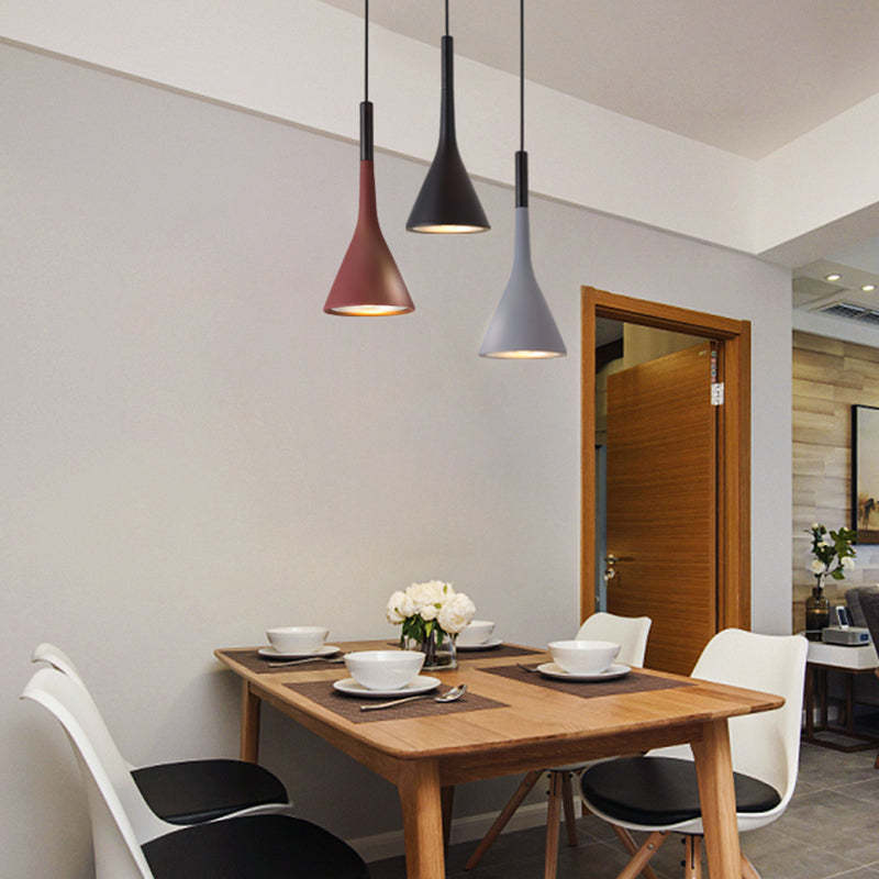 Morandi Modern Pendant Light, Triangle