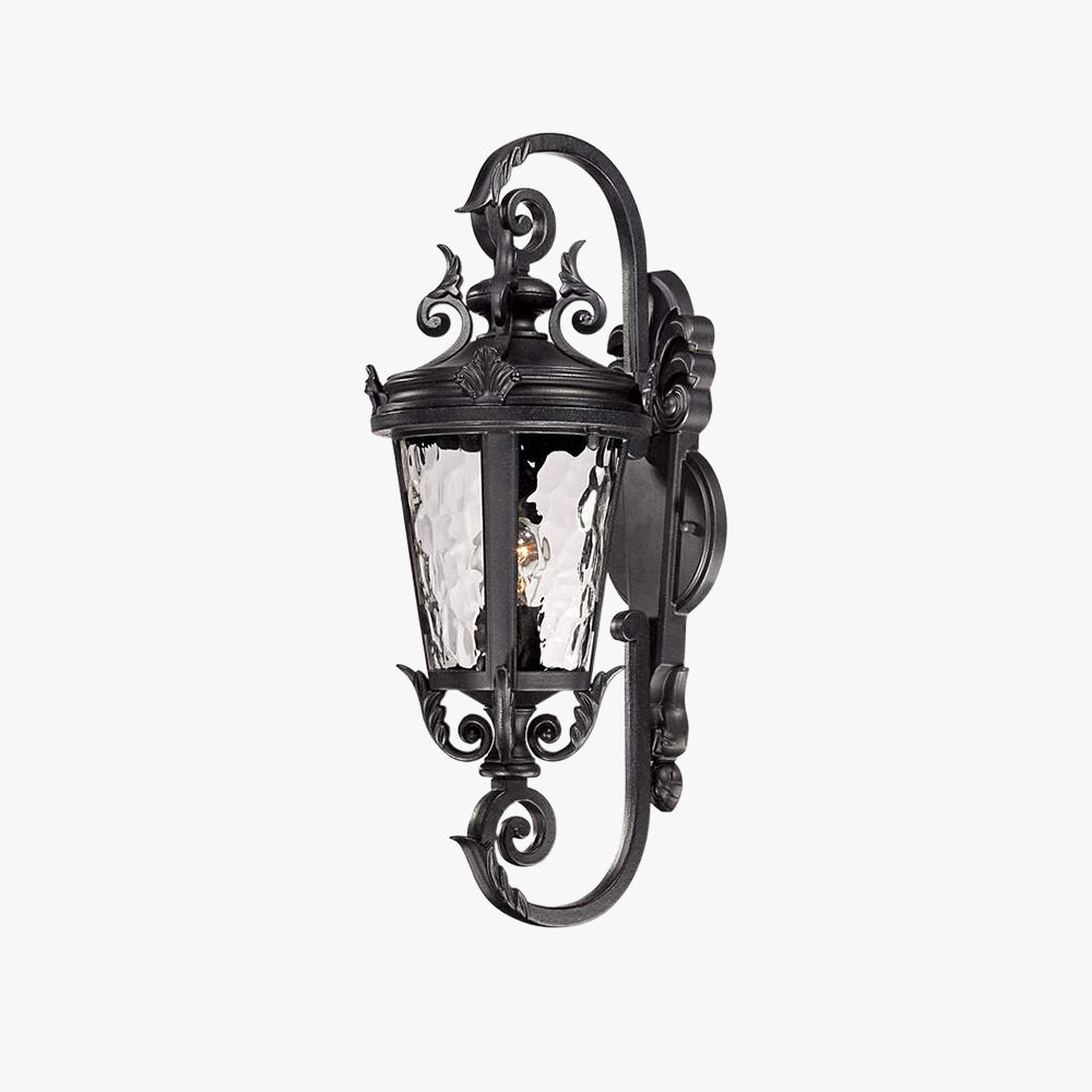 Alessio Lantern Outdoor Wall Lamp, 19“/27.5“/31”